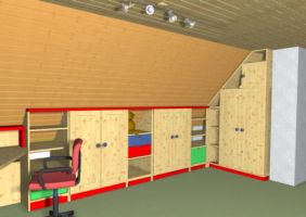geplantes Kinderzimmer