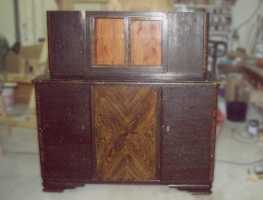 Restauration altes B�ffet